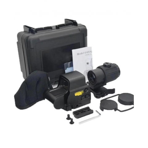 558g43 Xps2 Hedef İşaretleyici Red Dot  Holografik Nişangâh, 5x Büyütmeli Setsiyah