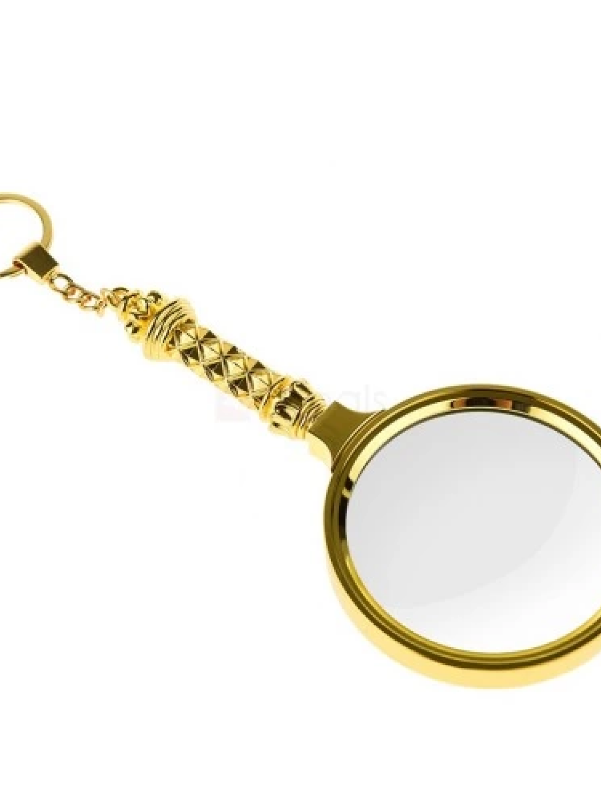 5x90mm Tüm Metal Altın Renkli, Hediye Büyüteç,optik Lensler Ile Çinko Alaşım Metal Çerçeve