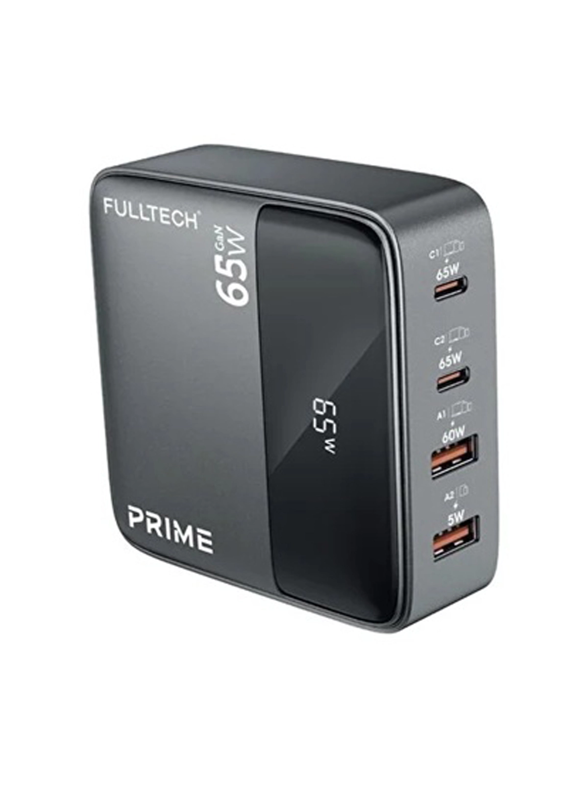 65w Masaüstü 4 Portlu Hızlı Şarj Cihazı İstasyonu 2xusb-a, 2xtype-c Giriş,1,5 Mt. Kablo