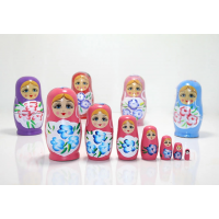 7'li Ahşap Matruşka Alk1202