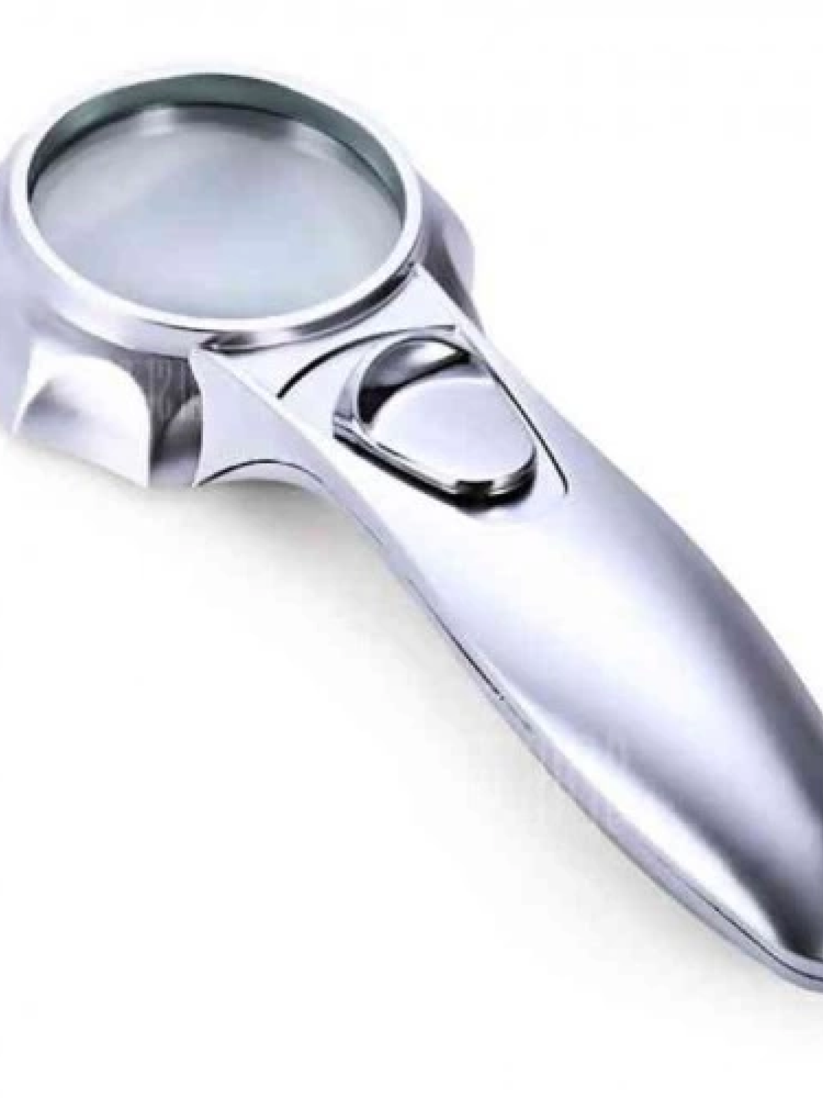 7x Büyüteç 6 Led Işık Aydınlatma 50mm Optik Lens El Büyüteç