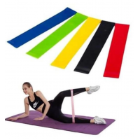 Aerobik Bant 5 Li Pilates Yoga Bandı *