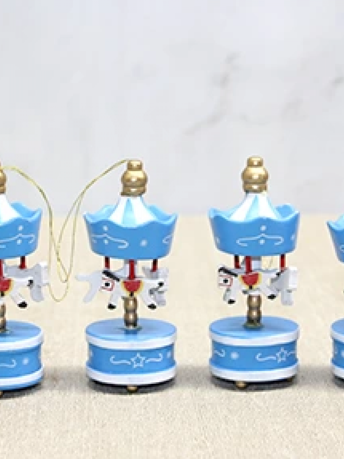 Ahşap 6'lı Dekoratif Atlı Karınca Alk4393