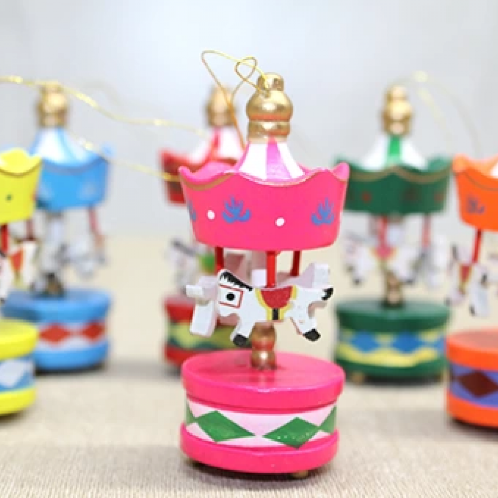 Ahşap 6'lı Dekoratif Atlı Karınca Alk4394