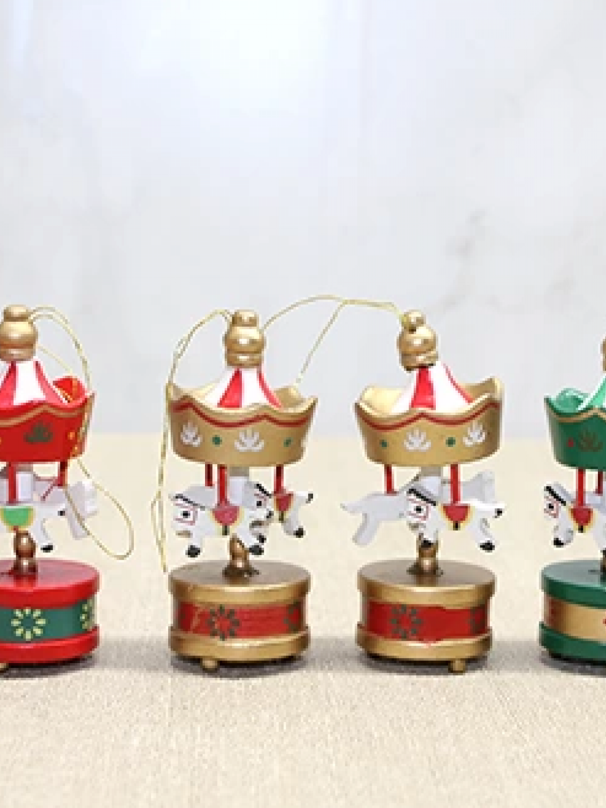 Ahşap 6'lı Dekoratif Atlı Karınca Alk4395