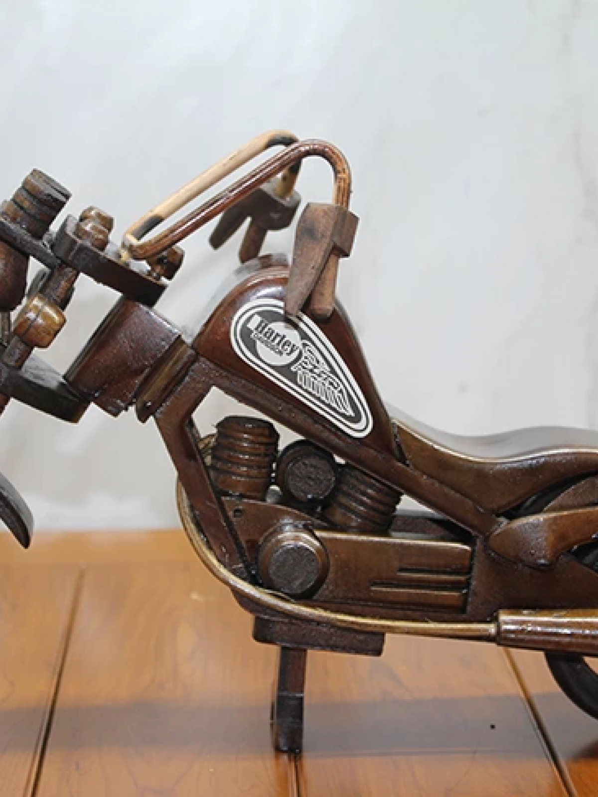 Ahşap Harley Motor Orta Boy L