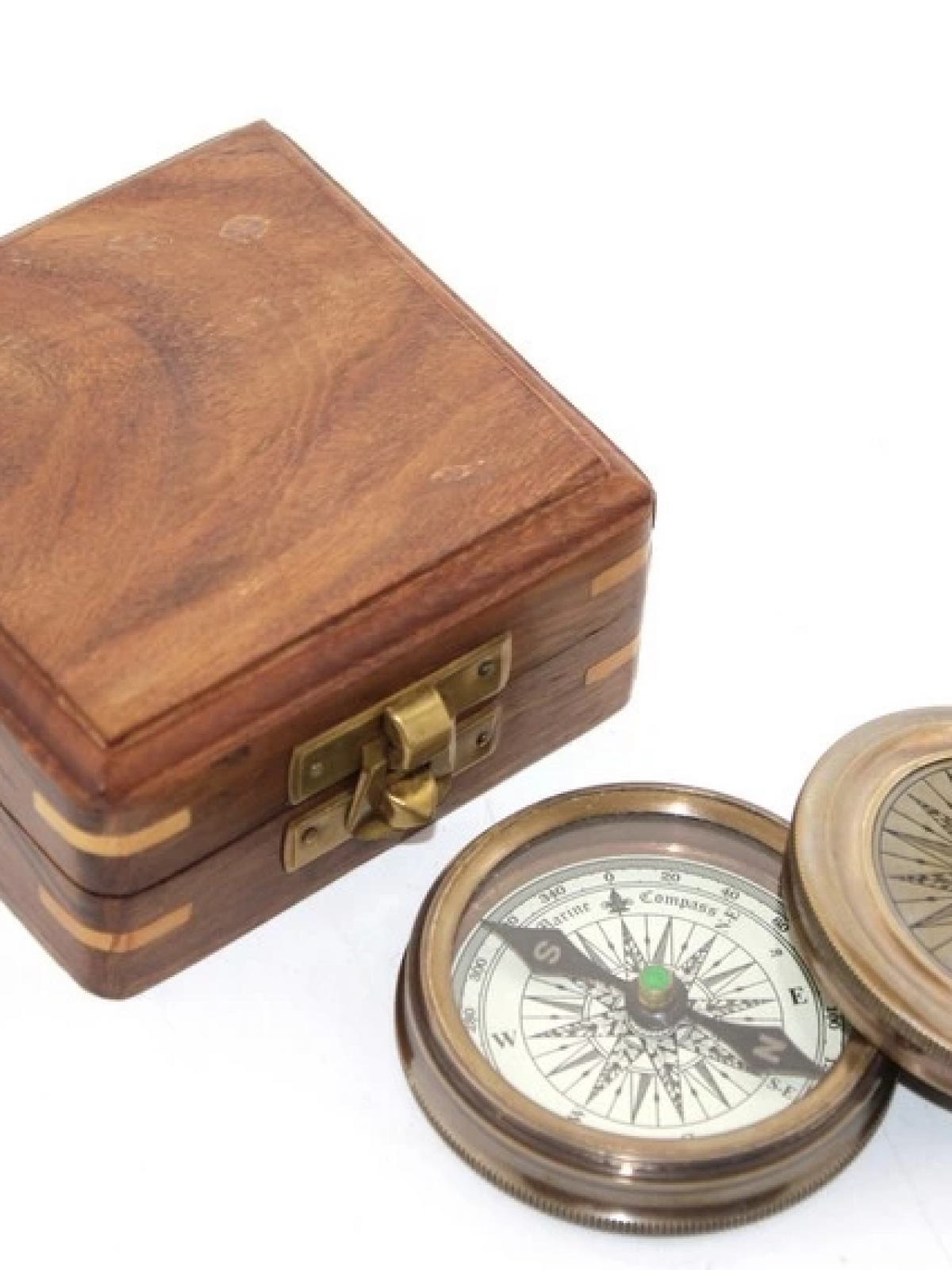 Ahşap Kutulu Pusula Ksk2127