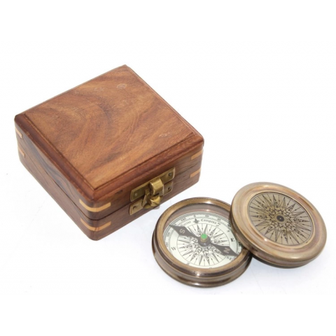 Ahşap Kutulu Pusula Ksk2127 Ahşap Kutulu Pusula Ksk2127