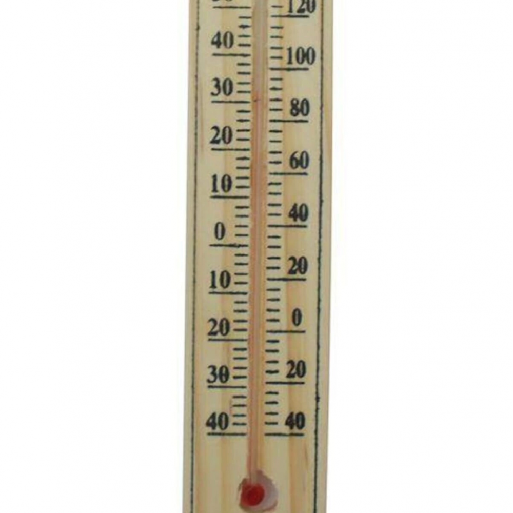 Ahşap Oda Sıcaklığı Sıcaklık Ölçümü Termometresi Küçük Boy