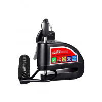 Alarmlı Disk Kilidi Motorsiklet Scooter Bisiklet Sesli Alarm 110 Desibel Yüksek Ses