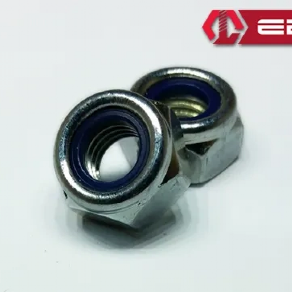 Altıköşe Fiberli Somun M8 - 10 Adet