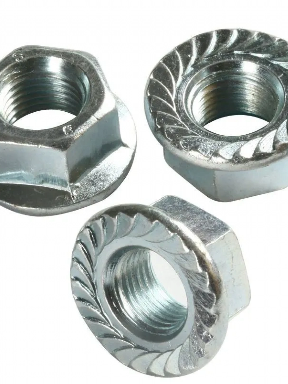 Altıköşe Flanşlı Somun M8 - 100 Adet