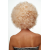 Altın Renk Kıvırcık Afro Bonus Peruk Saç Parti Peruğu Platin Gold