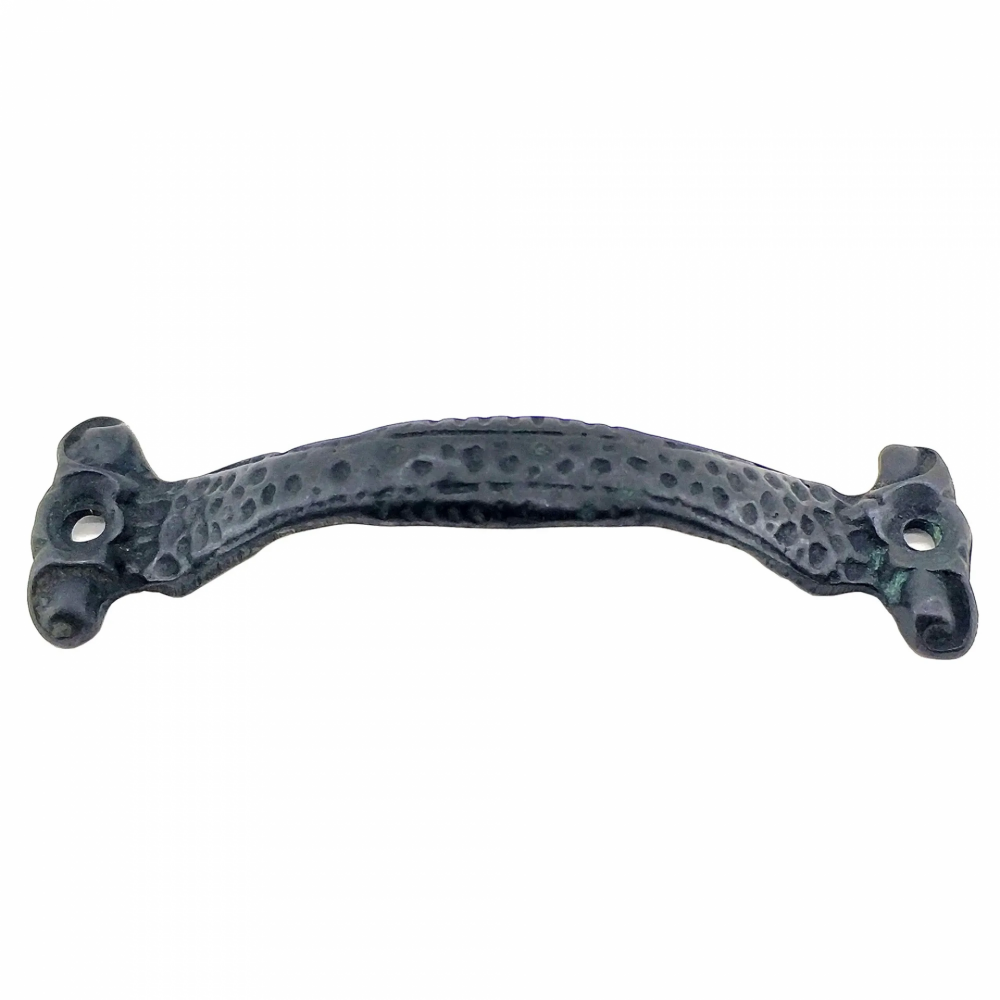 Antika Tarz Dekoratif Pirinç Anıt Mobilya, Çekmece Kulbu - 28x100 Mm, Oksit