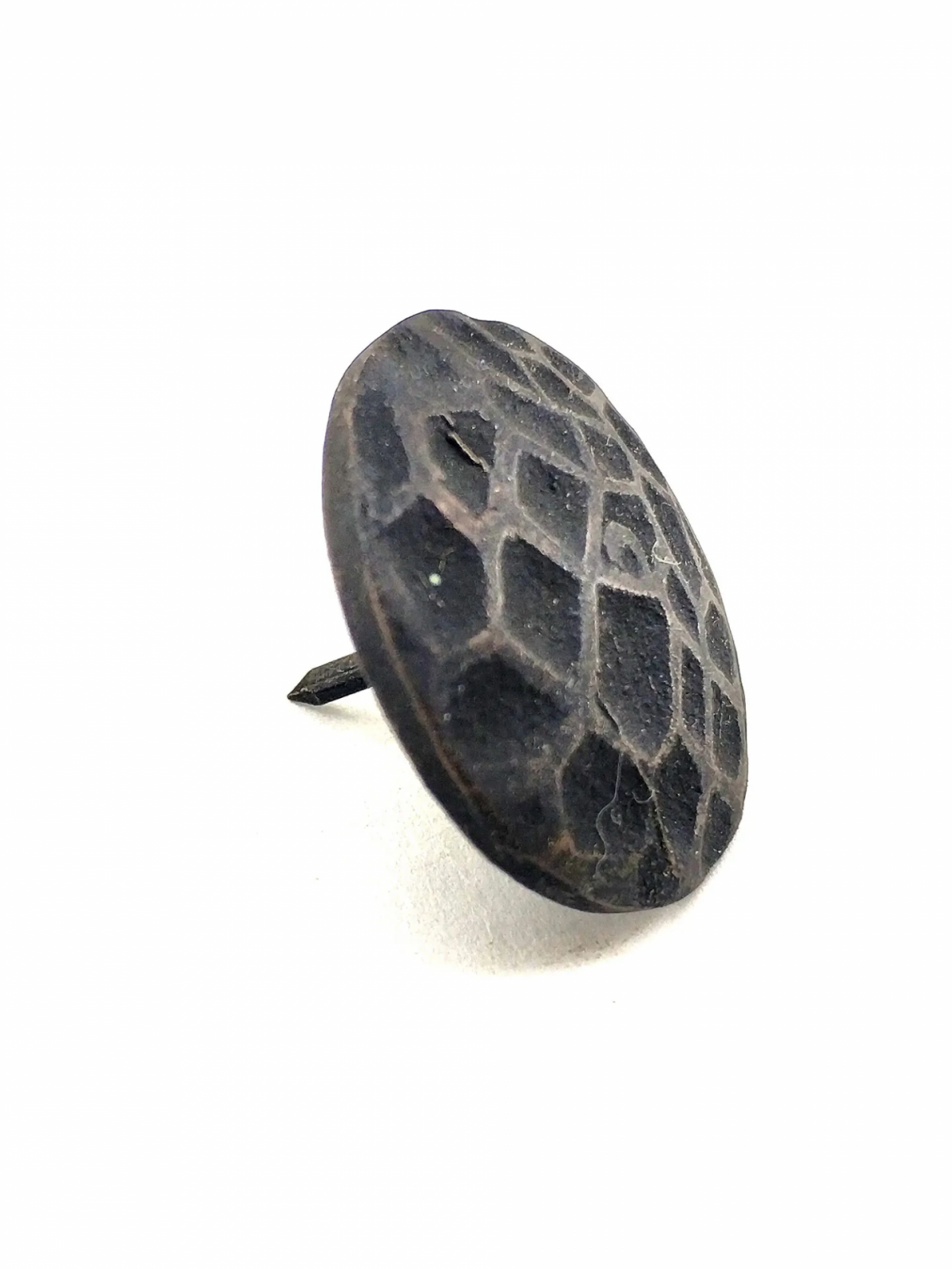 Antika Tarz Dekoratif Pirinç Desenli Kabara No4 - 35 Mm, Oksit