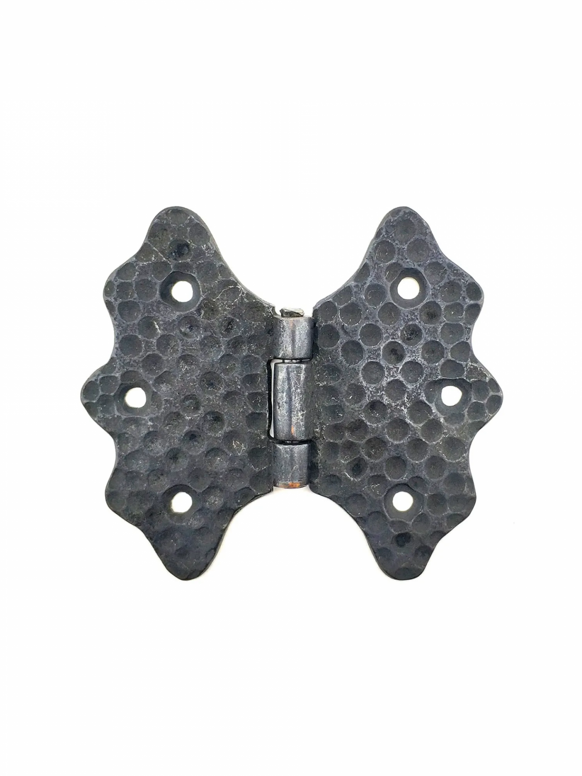 Antika Tarz Dekoratif Pirinç Kelebek Menteşe - 92 Mm, Oksit