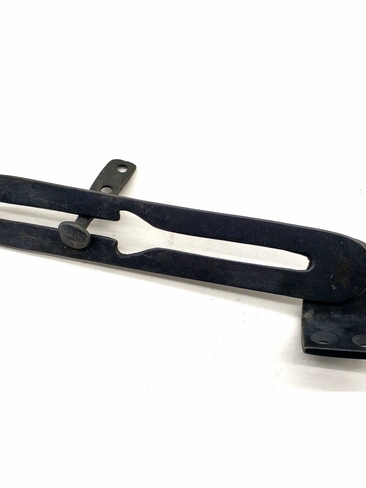 Antika Tarz Dekoratif Pirinç Vasistas Makas - 155x24 Mm, Oksit