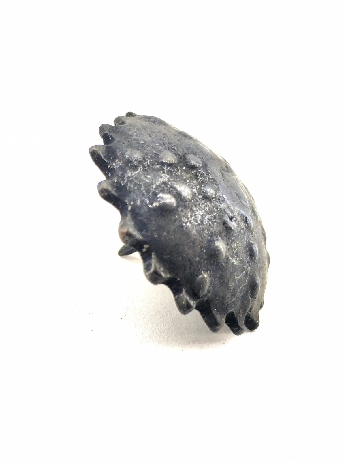 Antika Tarz Dekoratif Pirinç Yıldız Kabara - 42 Mm, Oksit