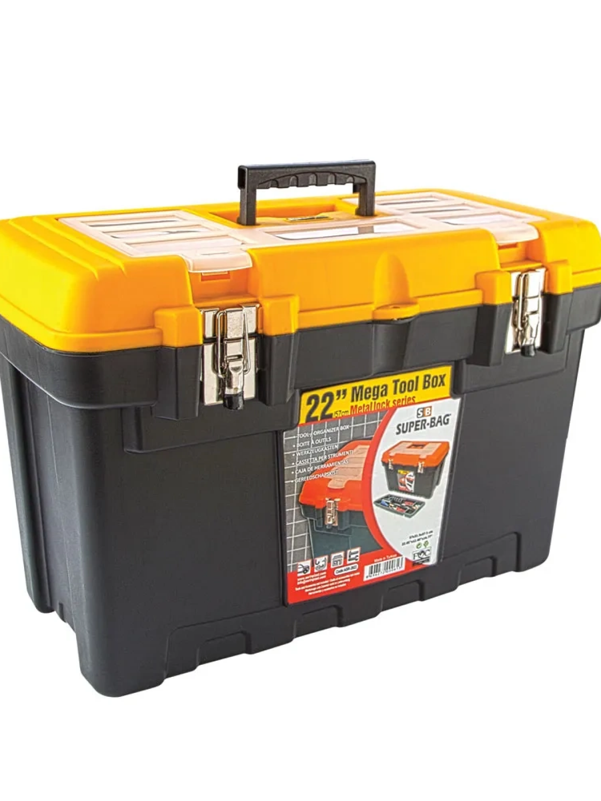 Asr-2022 22 İnç Takım Çantası - Metal Kilitli Asr-2022 22 İnç Takım Çantası - Metal Kilitli