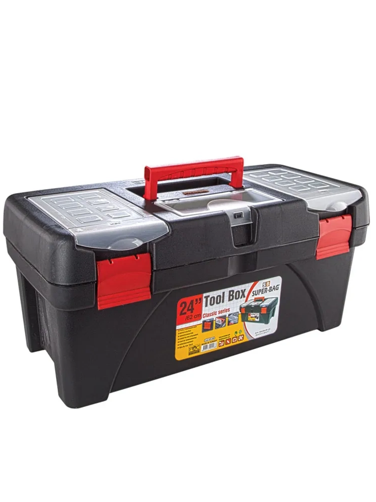 Asr-2056 24 İnç Takım Çantası - Plastik Kilitli