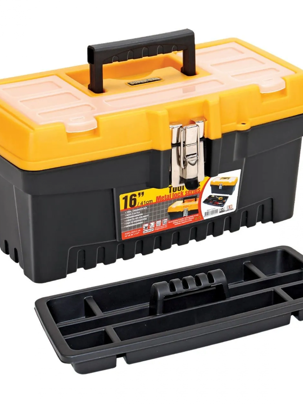 Asr-2076 16 İnç Takım Çantası - Metal Kilitli