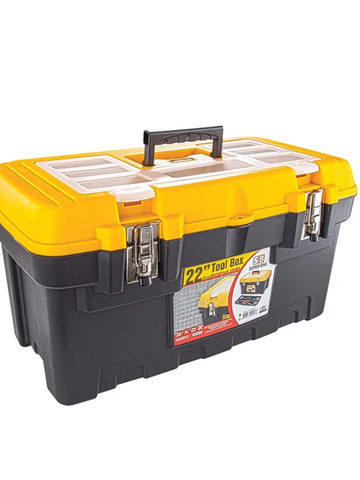 Asr-2078 22 İnç Takım Çantası - Metal Kilitli