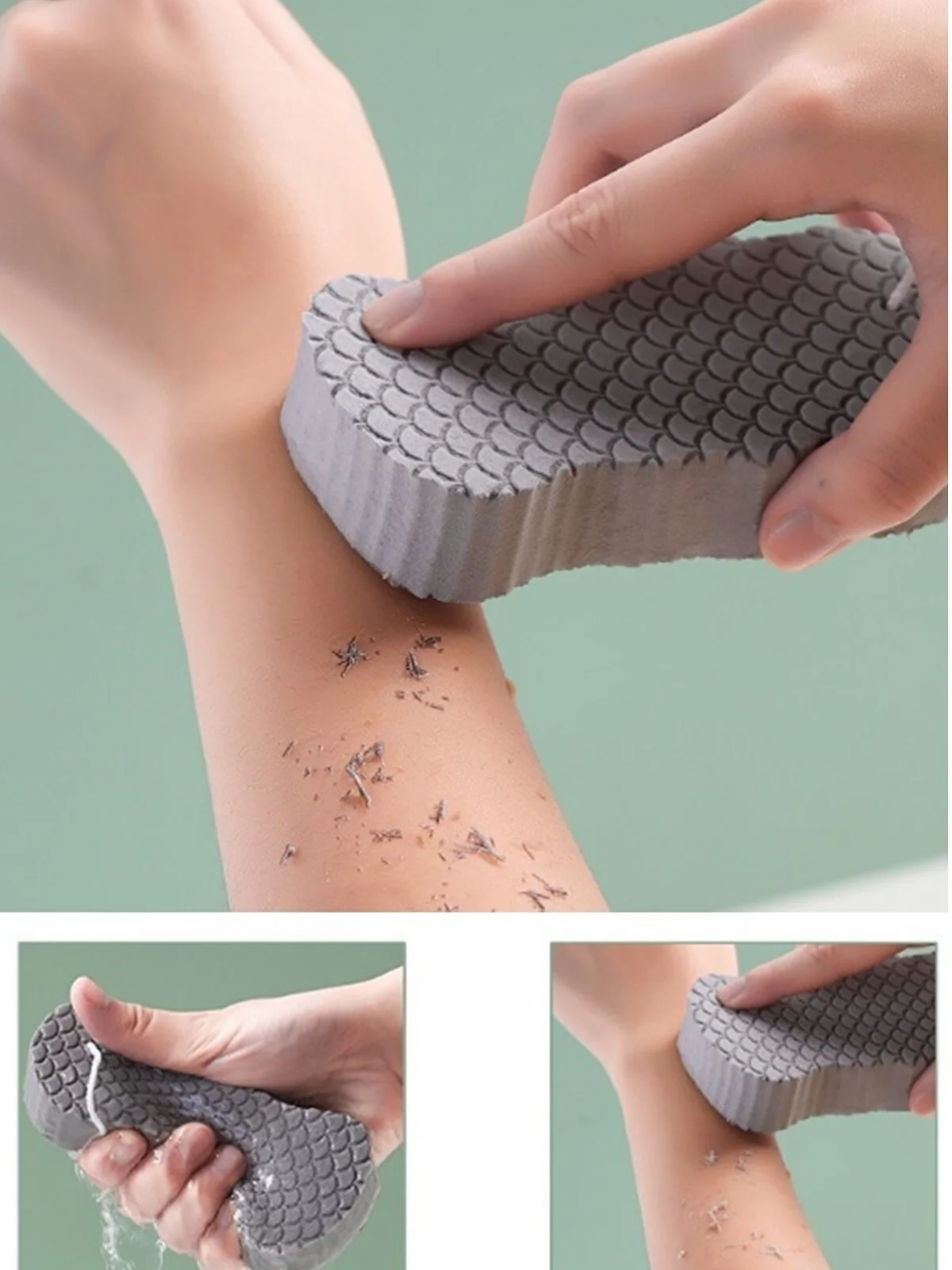 Banyo Fırçası Yüksek Yoğunluklu İyi Sürtünme Etkisi Banyo İçin Hafif Ölü Cilt Sökücü Sünger