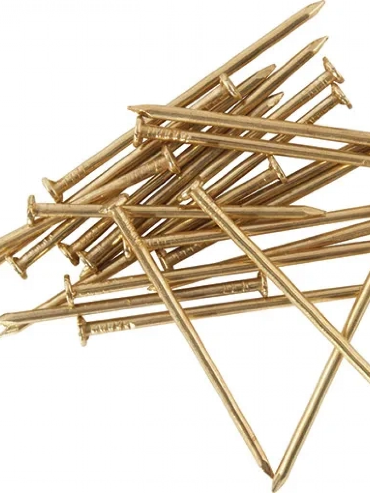 Başsız Sarı Tel Çivi 10x30 - 2,5 Kg