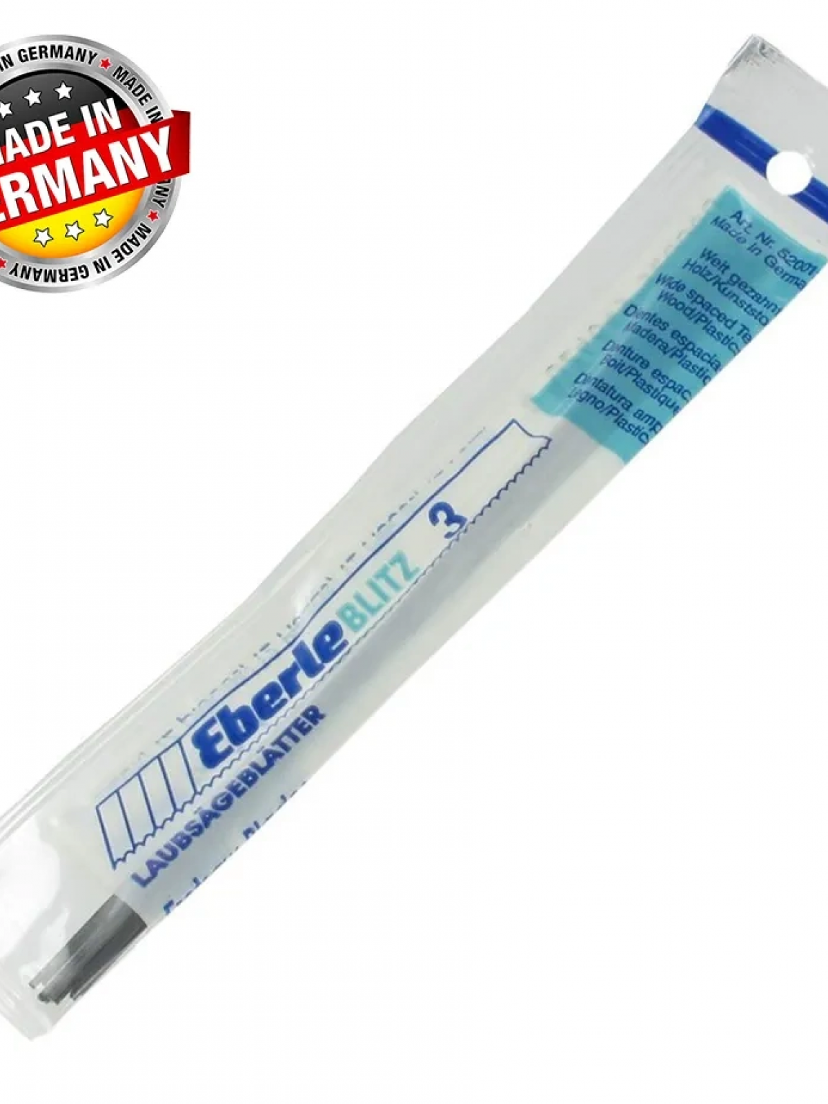 Blitz Düz Ahşap Plastik Kıl Testere Ağzı No:4 - 144 Adet