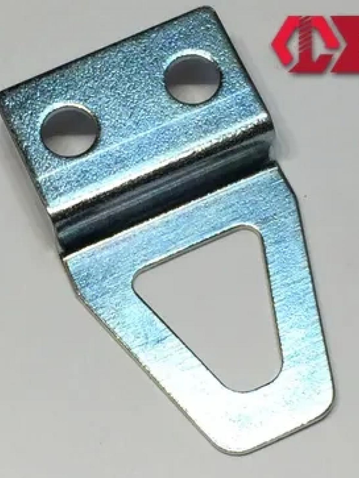 Bombeli Üçgen Eğik, Eğri Çerçeve Askısı - 25 Adet