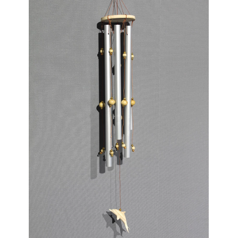 Boncuklu Metal Rüzgar Çanı 3dıarta-28