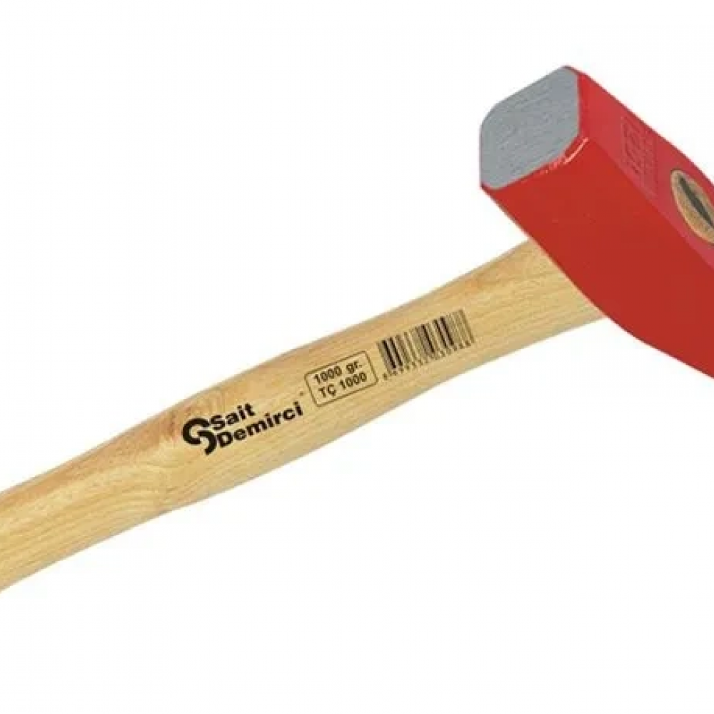 Boyalı Tesviyeci Çelik Çekiç 1500 Gr