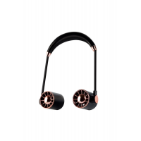 Boyunluk Fan Hava Soğutucu Vantilatör Boyuna Asmalı Şarjlı 3 Kademeli Mini Klima Siyah