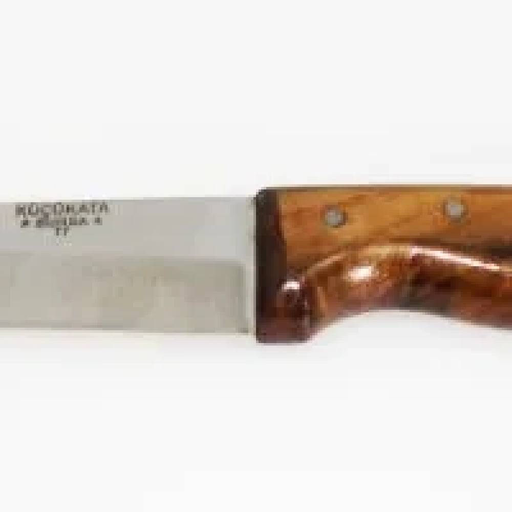 Bursa İnce Küt Kasap Bıçağı No:2, 15,5 Cm - Ahşap Sap