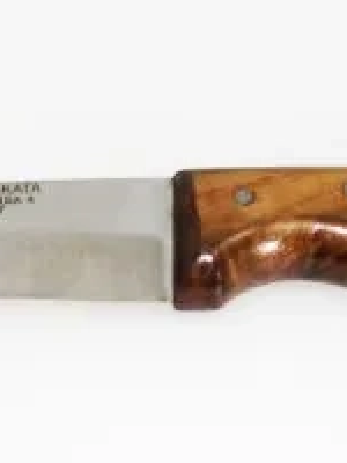 Bursa İnce Küt Kasap Bıçağı No:2, 15,5 Cm - Ahşap Sap