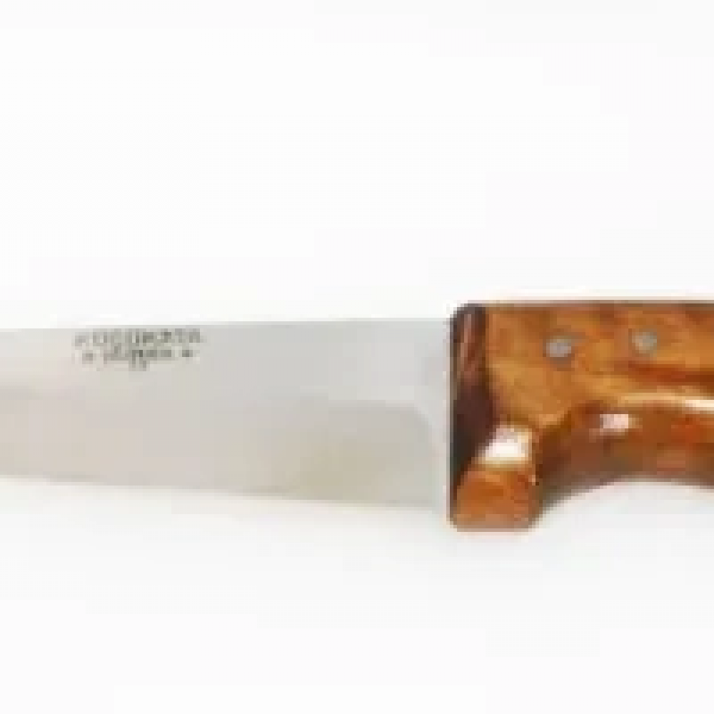 Bursa İnce Sivri Kasap Bıçağı No:3, 17 Cm - Ahşap Sap