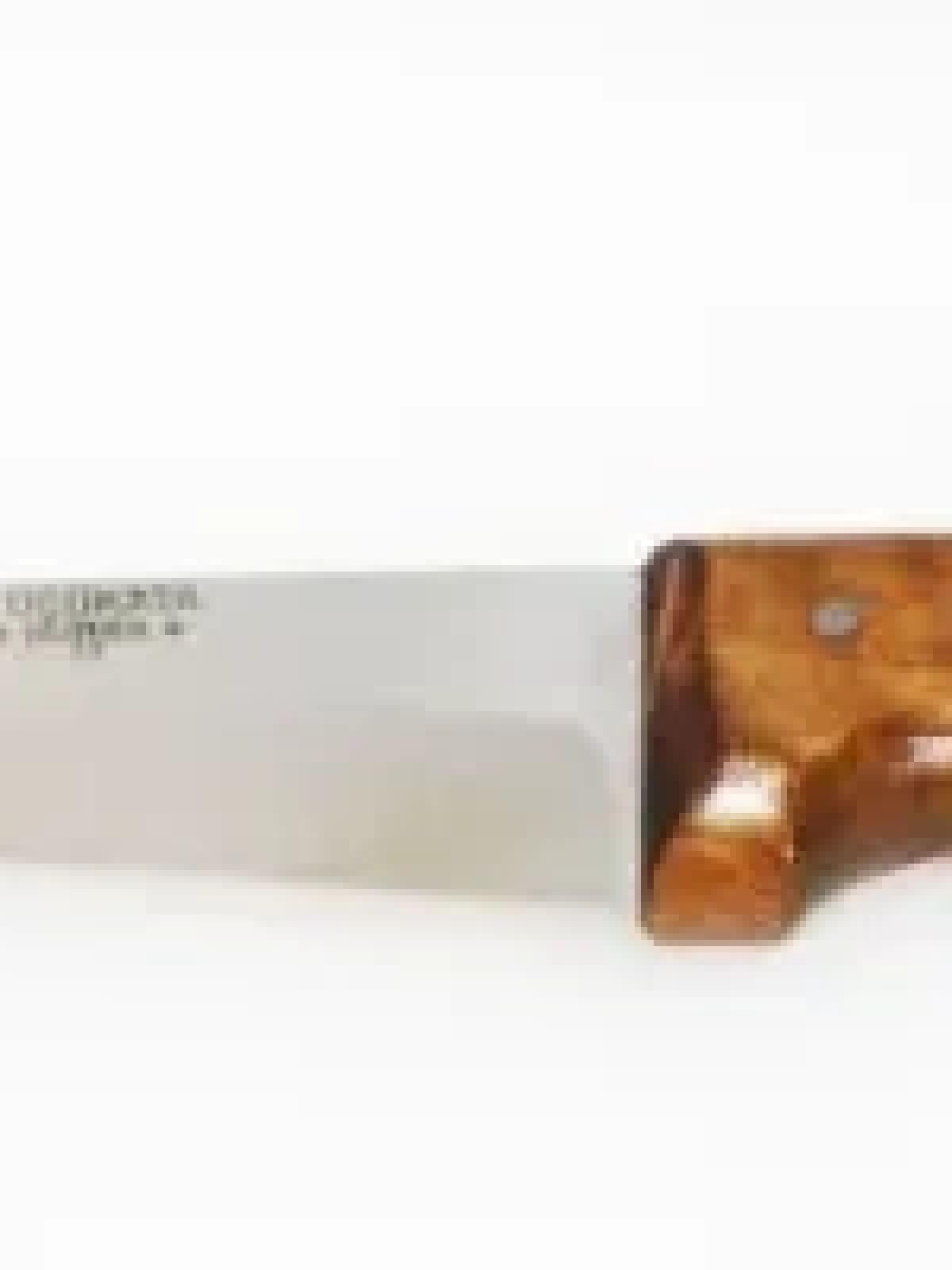 Bursa İnce Sivri Kasap Bıçağı No:3, 17 Cm - Ahşap Sap