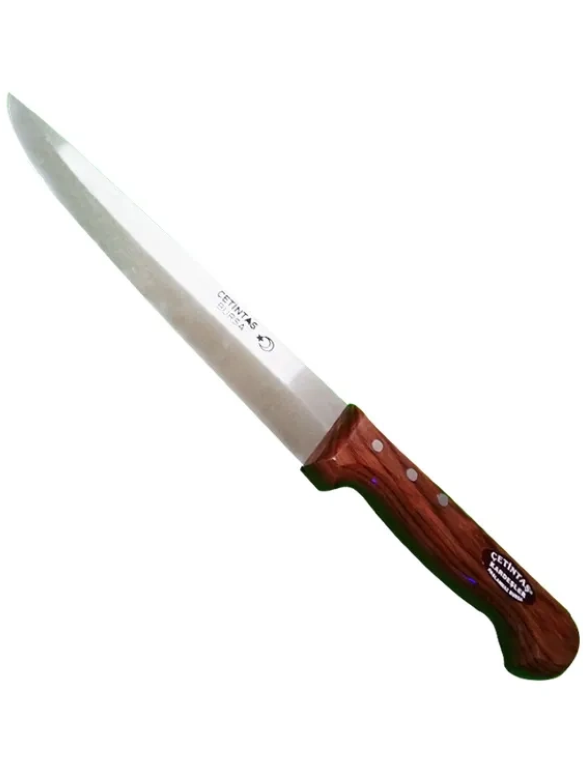 Bursa Kurban Ve Kasap Bıçağı No:3, 18 Cm, Ahşap Gül Sap