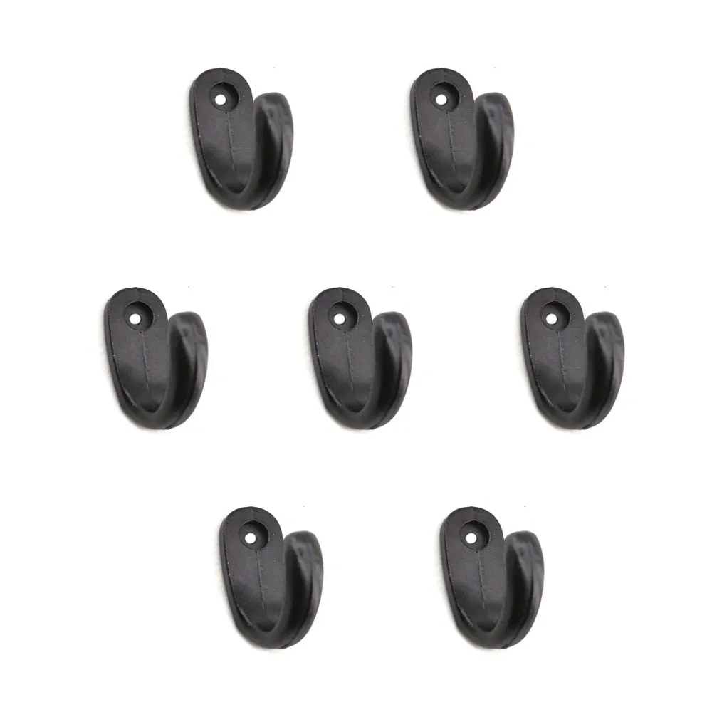 Büyük Tekli Fincan Askı, Dekor Askısı - Siyah, 12x23x30 Mm