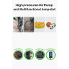 C228 Şarjlı 12.000 Mah Taşınabilir Çantalı Araç Akü Şarj Takviyeli Işıklı Hava Kompresörü