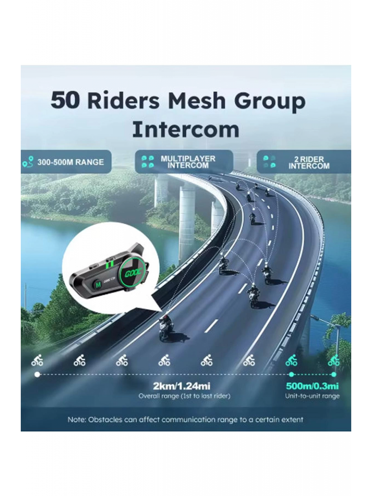 C50 2x Motosiklet Intercom Kask Kulaklık 1000 Mah Rgb Işıklı Çift Eşleşme C50 2x Motosiklet Intercom Kask Kulaklık 1000 Mah Rgb Işıklı Çift Eşleşme