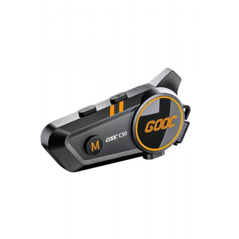 C50 Motosiklet Intercom Kask Kulaklık 1000 Mah Rgb Işıklı Bluetooth Kulaklık Ip67