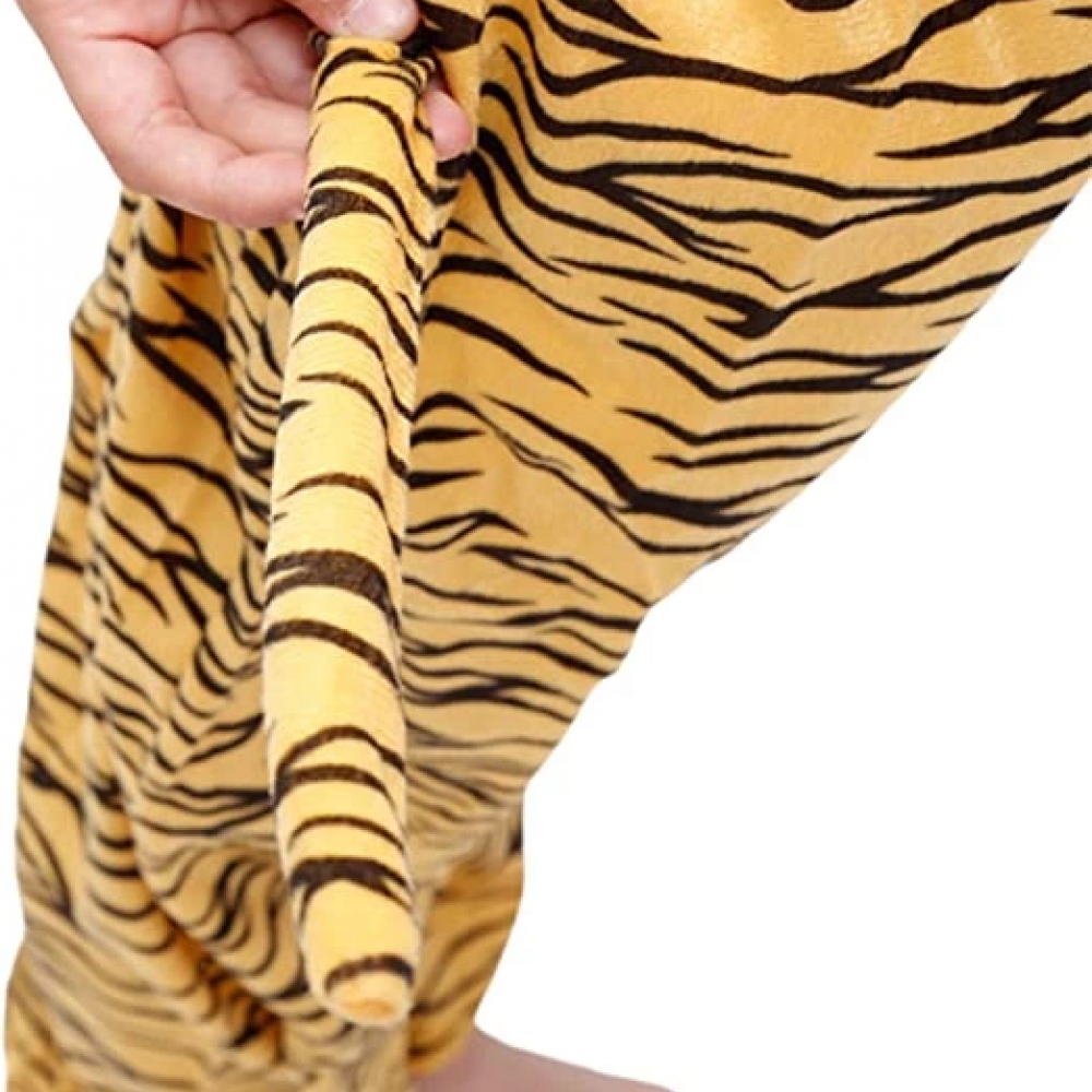 Çocuk Kaplan Kostumu - Aslan Kostümü 2-3 Yaş 80 Cm