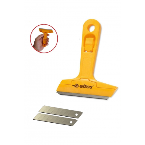 Çok Fonksiyonlu Profesyonel Cam Kazıma Bıçağı 2 Adet Yedek Bıçak Hediyeli Çok Fonksiyonlu Profesyonel Cam Kazıma Bıçağı 2 Adet Yedek Bıçak Hediyeli