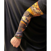 Çorap Dövme Giyilebilir Kol Bacak Dövmesi Likralı 2 Adet Model 27