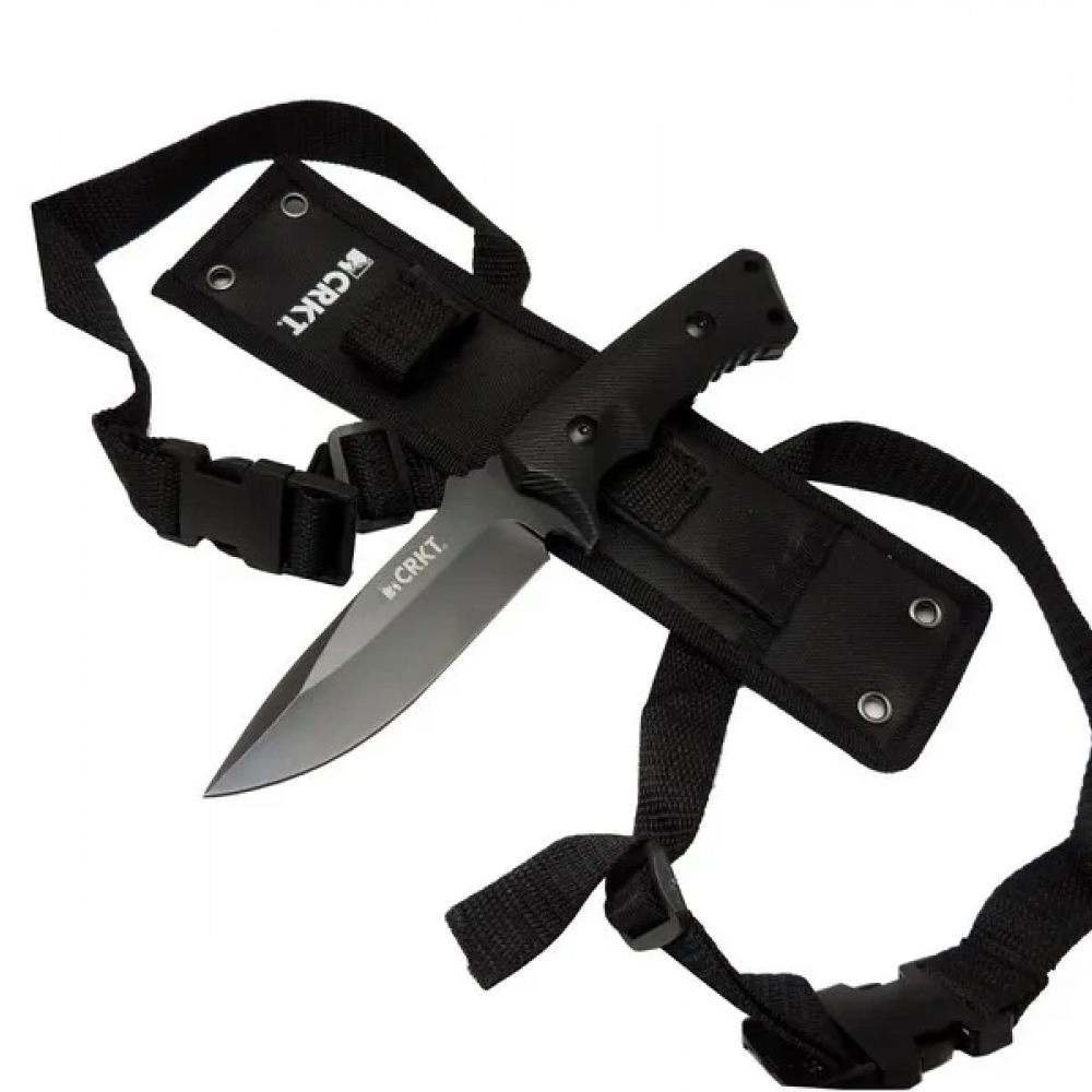 Crkt 1520 Pasific Tactical Outdoor Bıçak 24 Cm - Bacakampampamp Kol Kılıflı, Kauçuk Kaymaz Sap