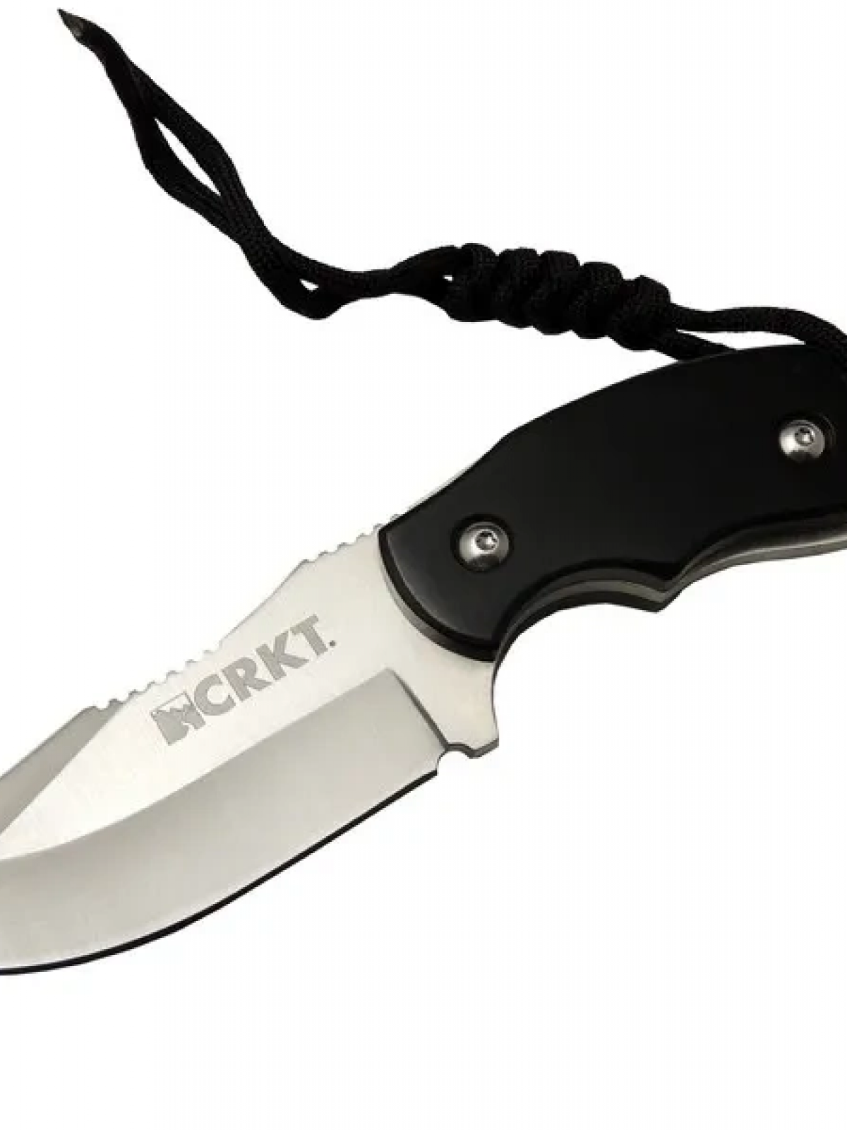 Crkt Civet 2805 Wy Tırtıklı Kamp Bıçak 18 Cm - Plastik Sap, Kılıflı, İpli