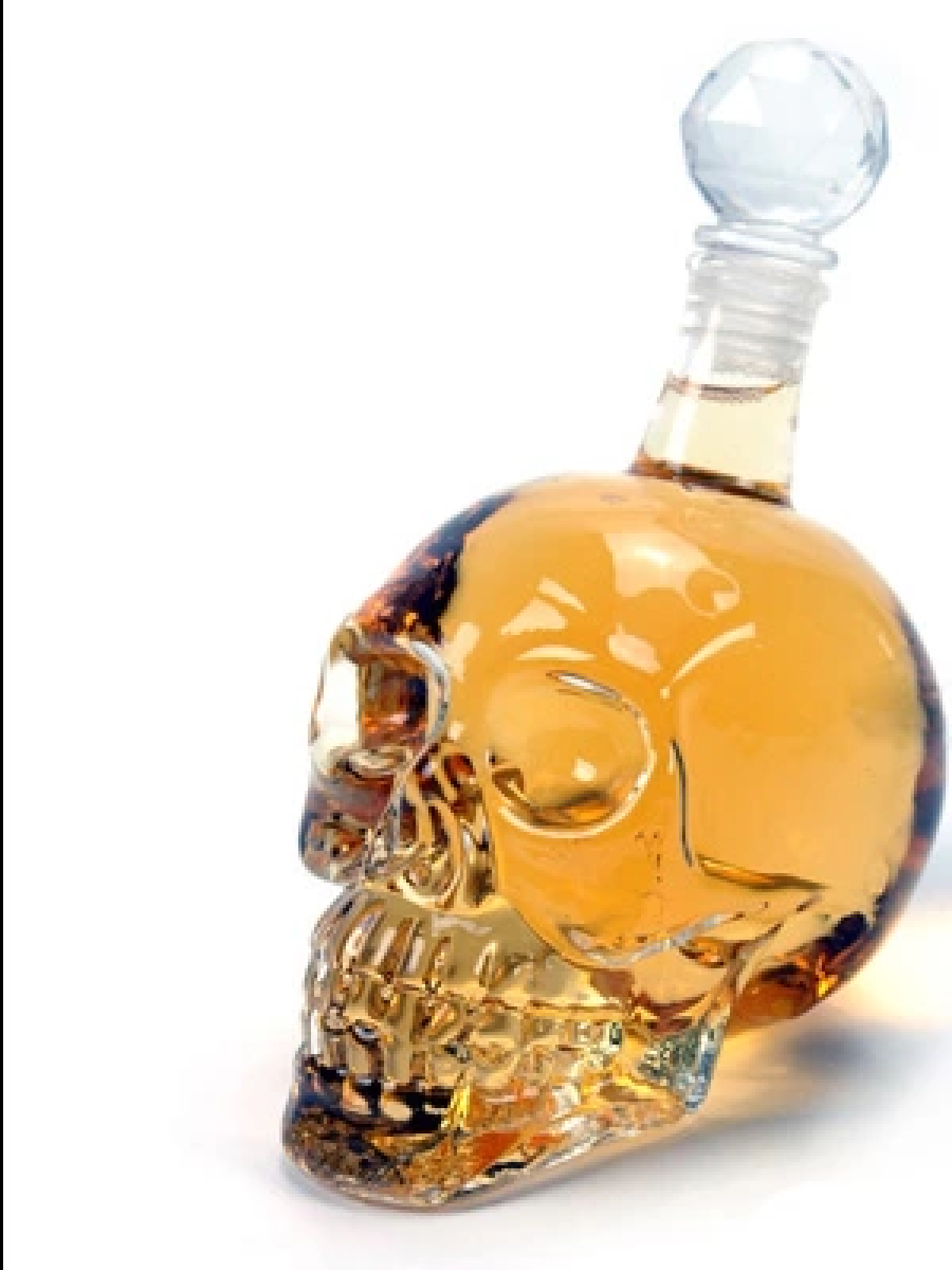 Crystal Head Kuru Kafa Cam Şişe 350 Ml