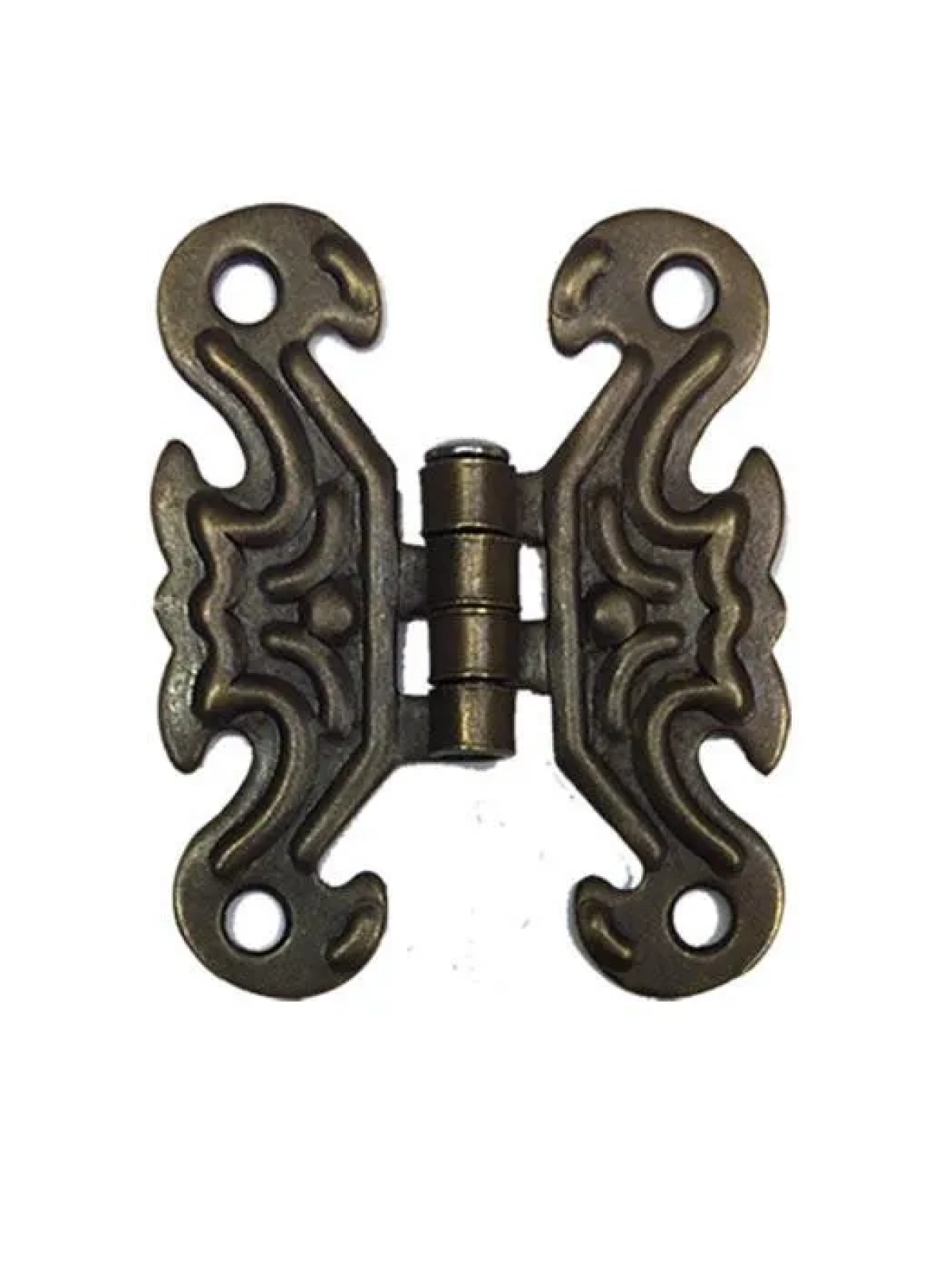 Dekoratif Sac Kelebek Menteşe - Küçük, Antik, 1 Adet