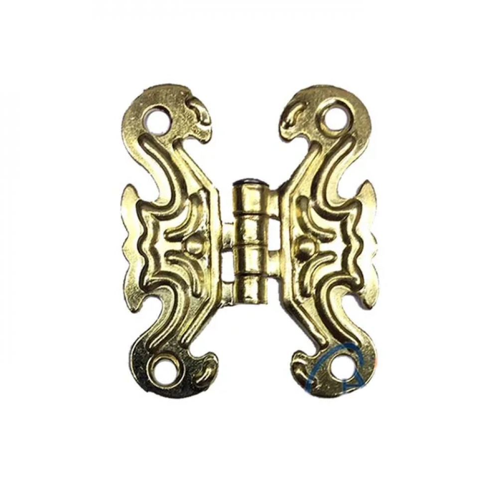 Dekoratif Sac Kelebek Menteşe - Küçük, Sarı, 1 Adet